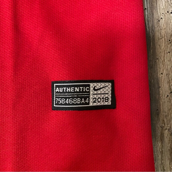 NIKE CRISTIANO RONALDO PORTUGAL HOME JERSEY FIFA WORLD CUP 2018 CR#7 NWT - Picture 11 of 15